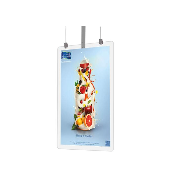 Indoor Window Wall Hanging Double Sided Digital Signage for Stores