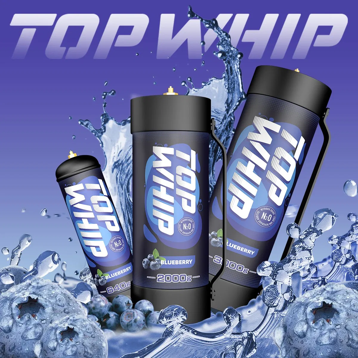 Картридж для взбитых сливок TOPWHIP 3.3L