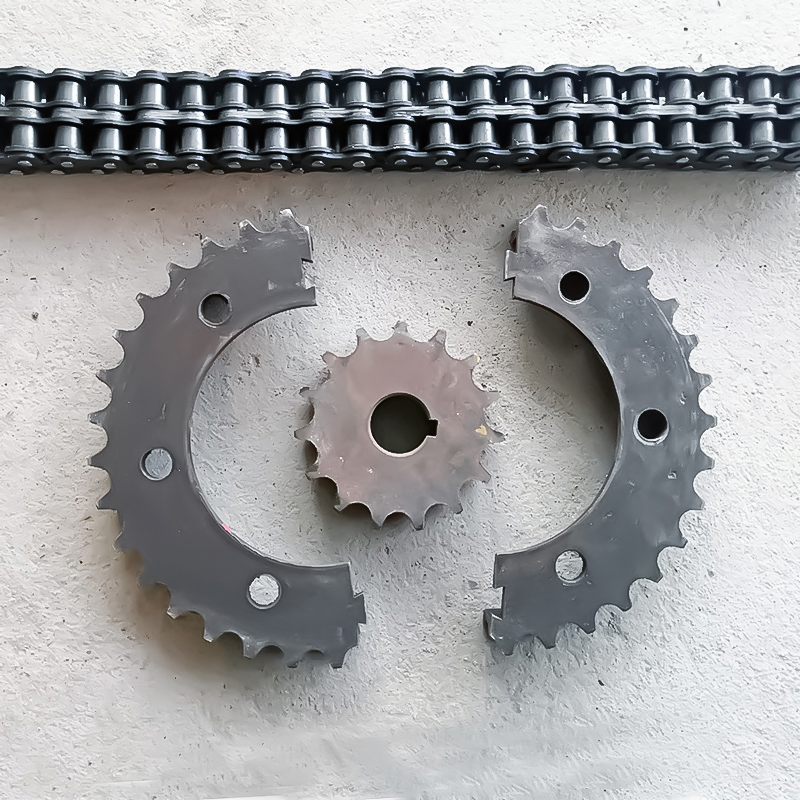 Цепной комплект 530 с разборной звездой для электротрицикла