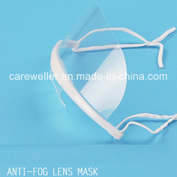 Transparent Plastic Anti-Fog Face Mask (CW-CS604)