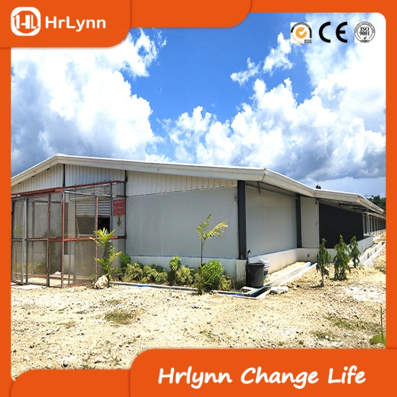 Free-Range Chicken House with Steel Structure