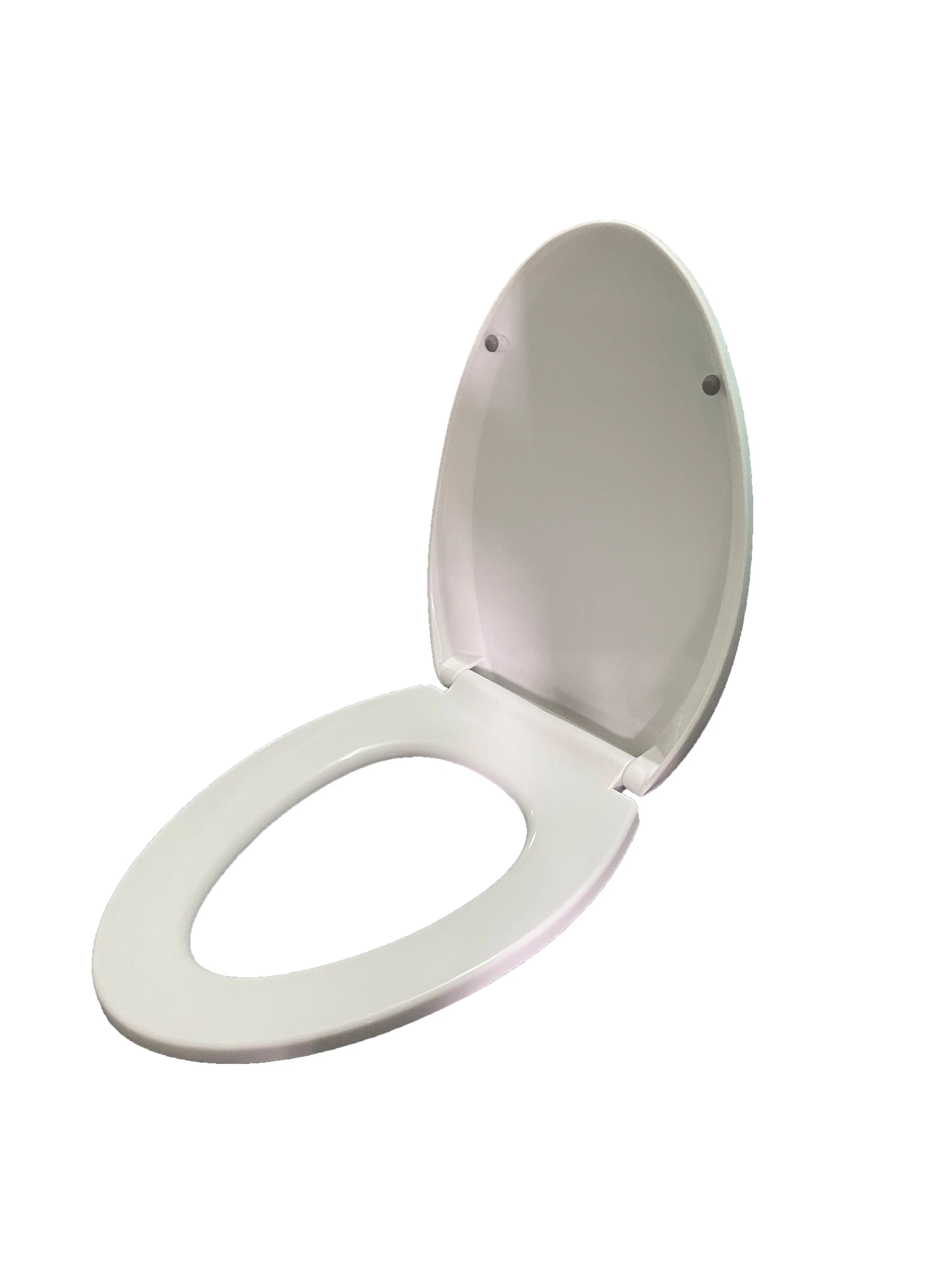 New Hot Sale American Style Classic Design Round White PP Plastic Toilet Seat Cover