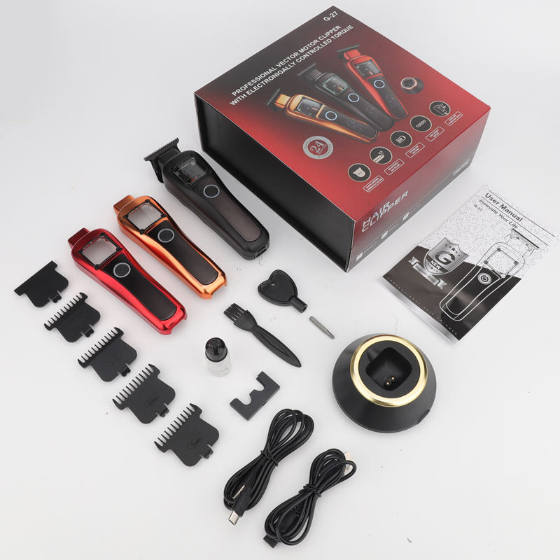 Premium Cordless Hair Trimmer with Brushless Motor for Men