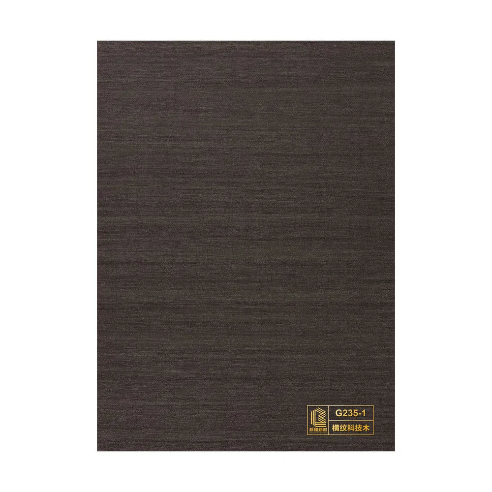 Easy Maintain PVC No Self-Adhesive Wood Grain Film for Wall Panels