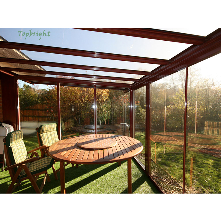 Durable Enduring Dustproof Tempered Glass Sunroom for Apartment