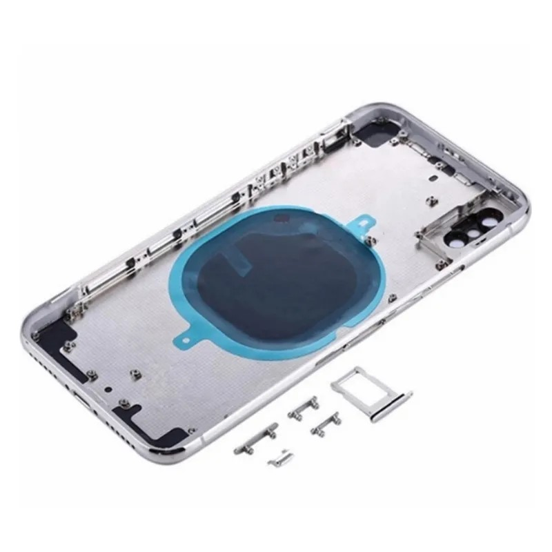 Корпусная сборка iPhone X с защитным стеклом