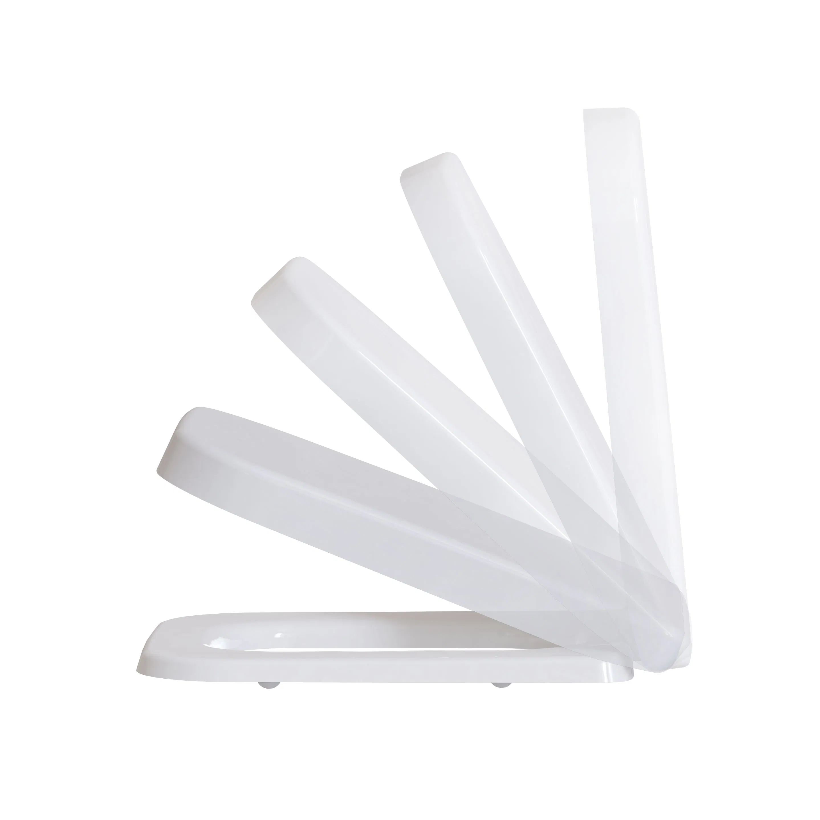 Wholesale Square Quick Release Soft Closing Sanitary UF Toilet Seats Cover with Slow Fall