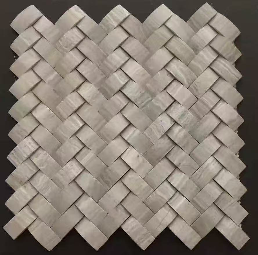 Stone Mosaic Marble Mosaic Water Jet for Decoration Interior Design Wall Cladding