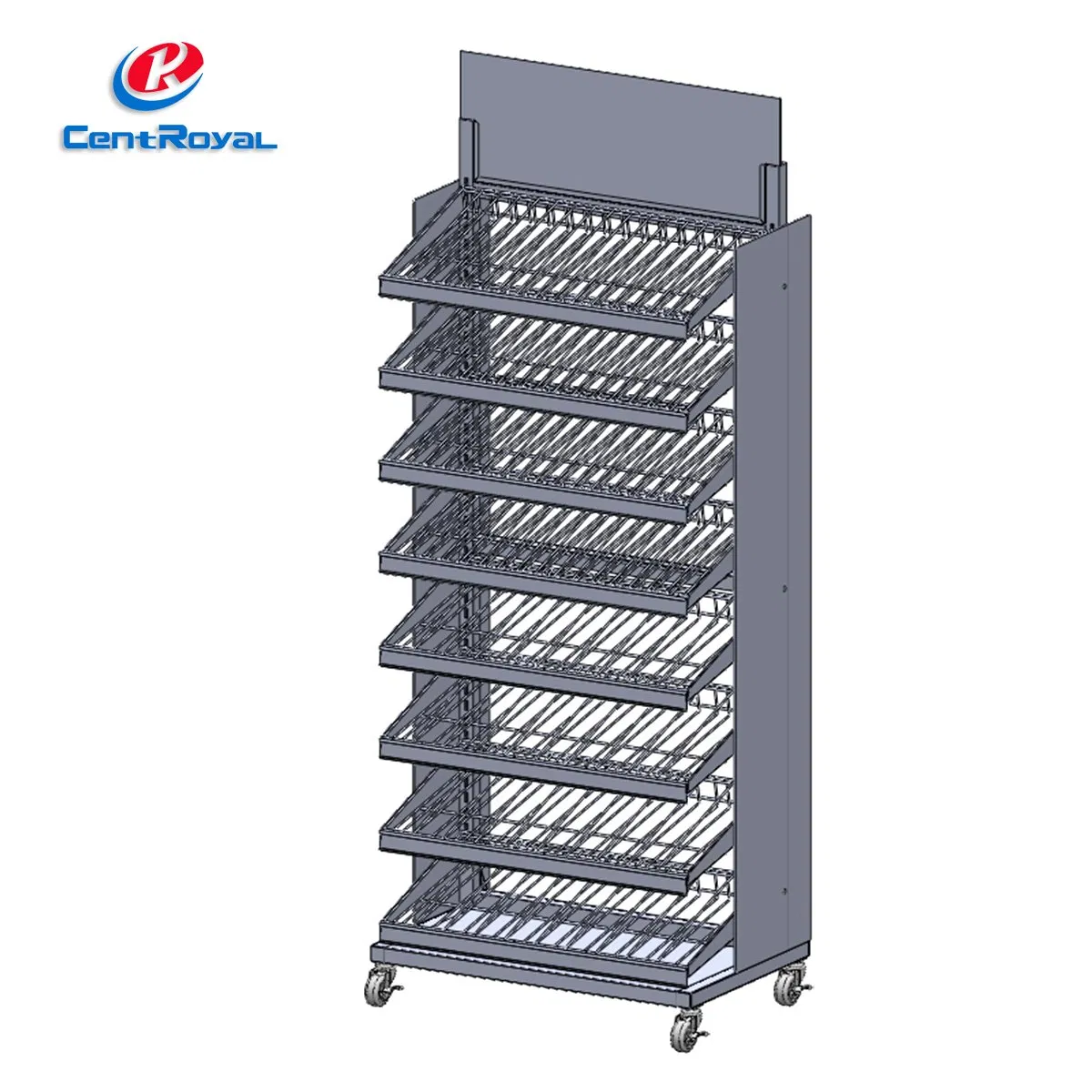 Customized Metal Cosmetic Nail Polish Display Rack LED Light Skin Care Custom Design Retail Store Furniture Floor Stand Makeup Cabinet Cosmetic Display Stand