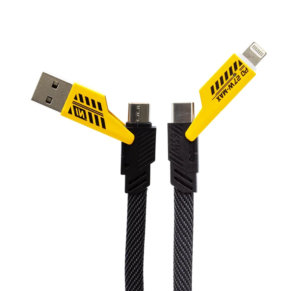 Fast Charging 4 in 1cable 65W Type C Data Cable