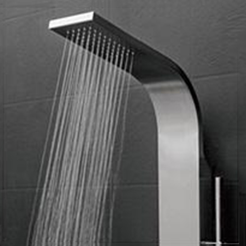 Hot Modern Digital Display Wall Mounted Rainfall Stainless Steel Shower Panel