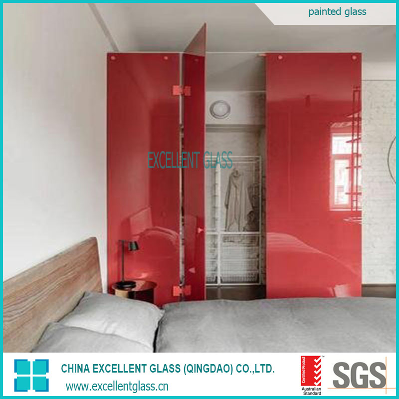 High Quality Painted Glass/Epoxy/Tempered/Shaped/Vinyl Back//Wardrobe/Edge Polished/Double Coated/Colored3mm 4mm 5mm 6mm 8mm