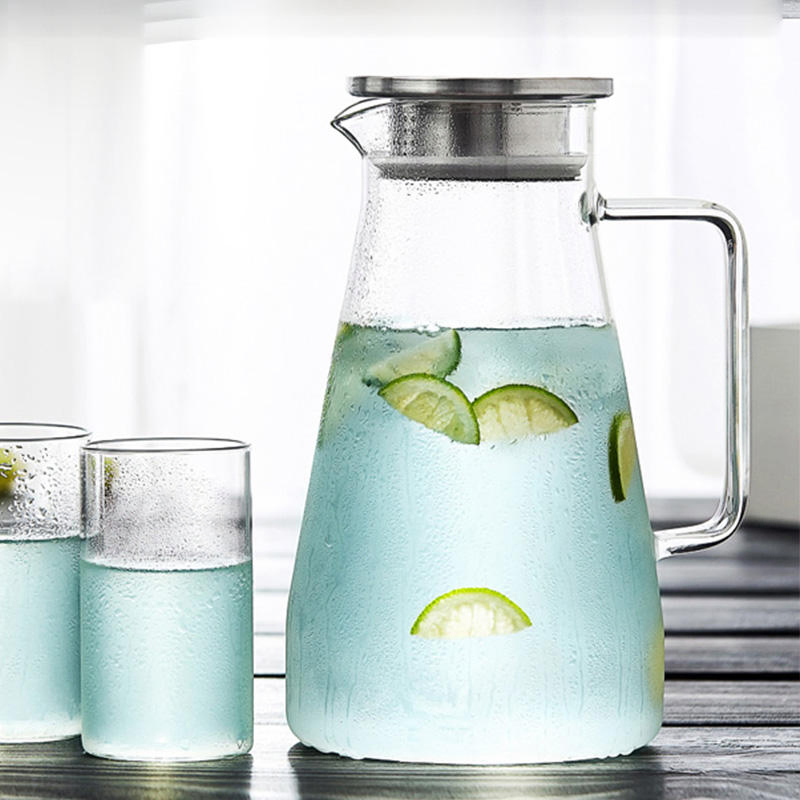 High Temperature Resistant Large Capacity Glass Water Pot