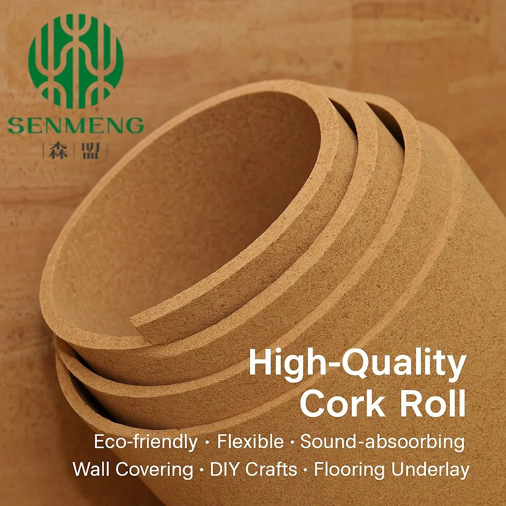 Premium Cork Rolls for Sound Dampening, Thermal Shielding and Home Projects