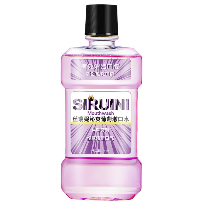 SJ Mint Mouthwash Oral Rinse Antiseptic Mouthrinse Free Formula Dental Care Product Oral Health Custom Organic Mouthwash