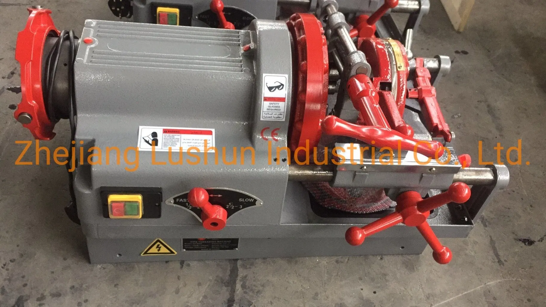 Electric Pipe Threading Machine 1/2 Inch -4 Inch Manufacturer Price