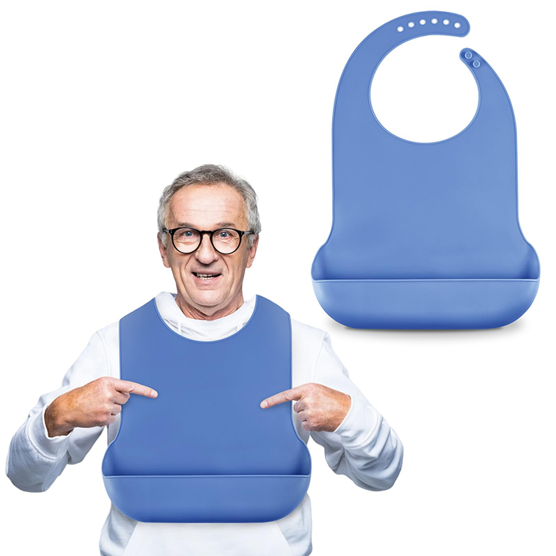 Factory Hot Selling Adult Bib Clothing Protector Allergy Isolation Cross Back Apron