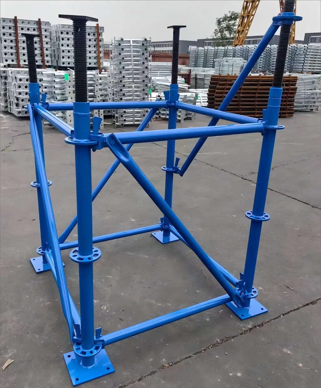 Galvanized Steel Layher Scaffolding for Building Material Construction Argentina