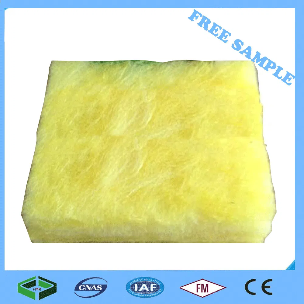 High Temperature Insulation Material Glasswool with Aluminium Foil Insulation for Soundproofing