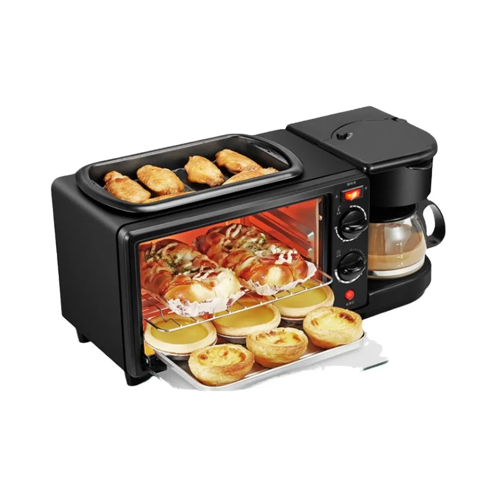 3-in-1 High Quality Automatic Multifunctional Breakfast Coffee Maker Machine