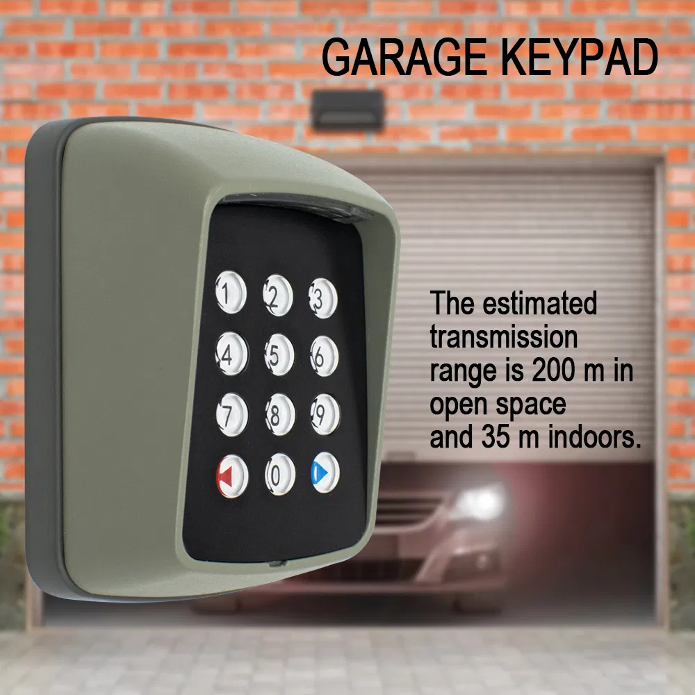 Smart Locks for Doors Keypad Door Access Control System 433MHz Keypad for Entry Gate Wireless Keypad