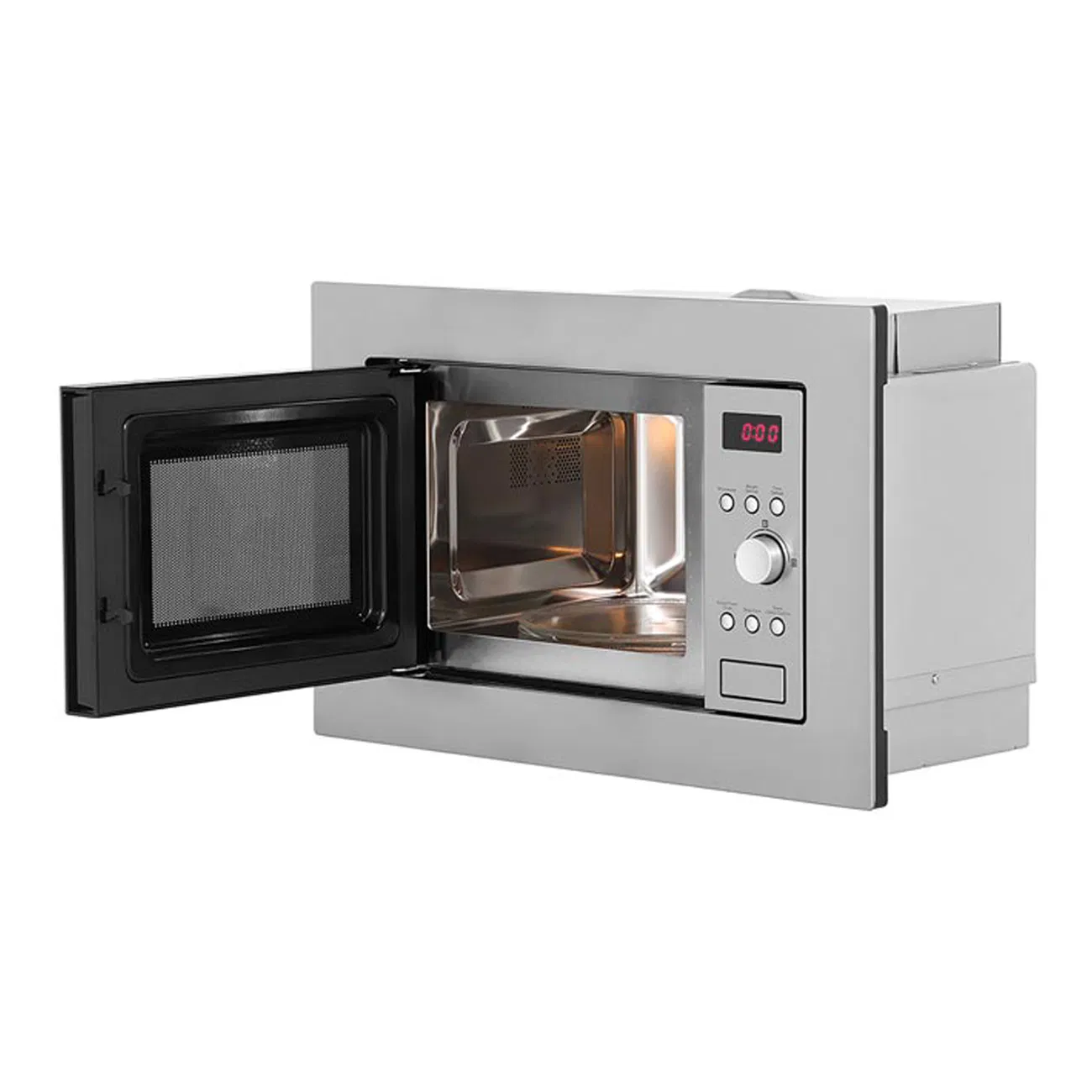 Home Appliance 20L Integrated Microwave Oven Stainless Steel Cavity Horno Microondas Empotrable