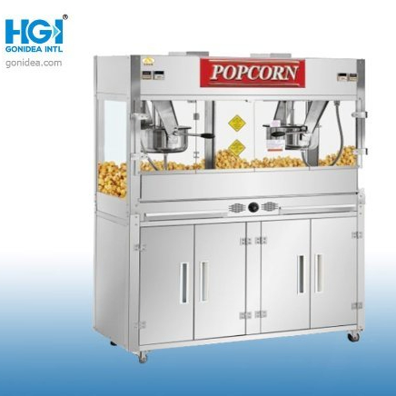 16oz Cinema Double Pot Vertical Popcorn Maker Za-16-2