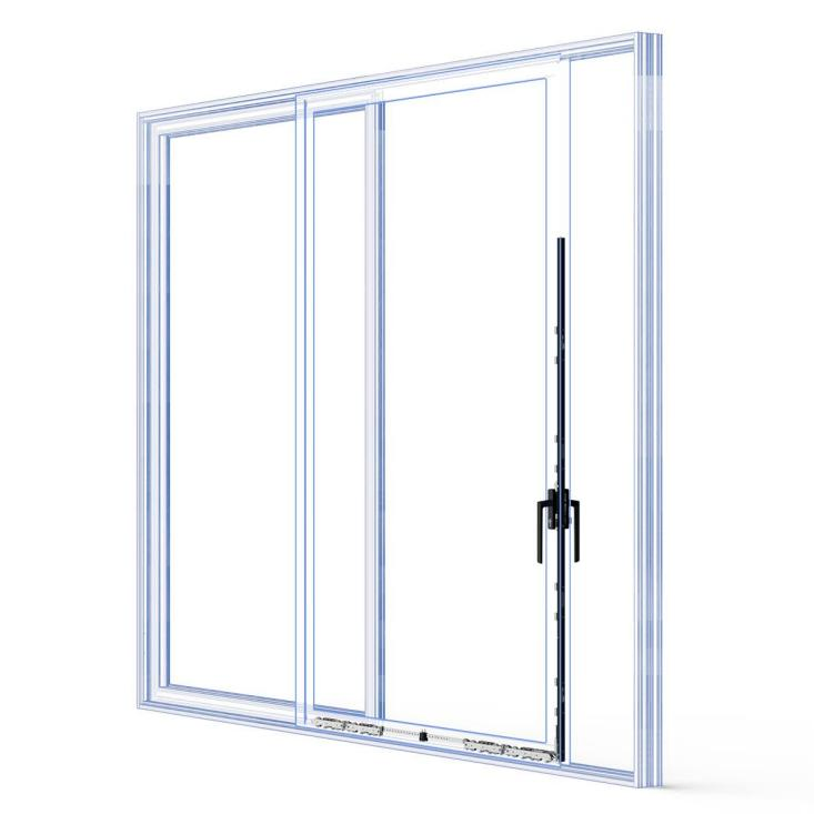Europe Market Lift/Slide System Door Hardware Gliding-Door Fittings China Manufacturer