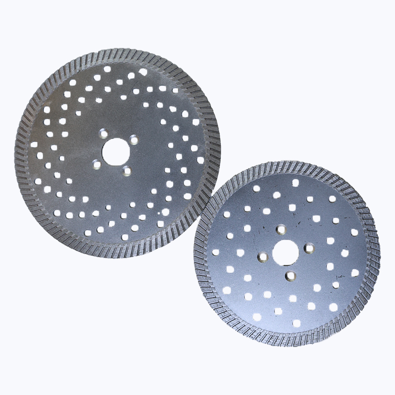 230mm Premium Turbo Diamond Saw Blade - Precision Engineered Brick & Tile Precise Cutting Application