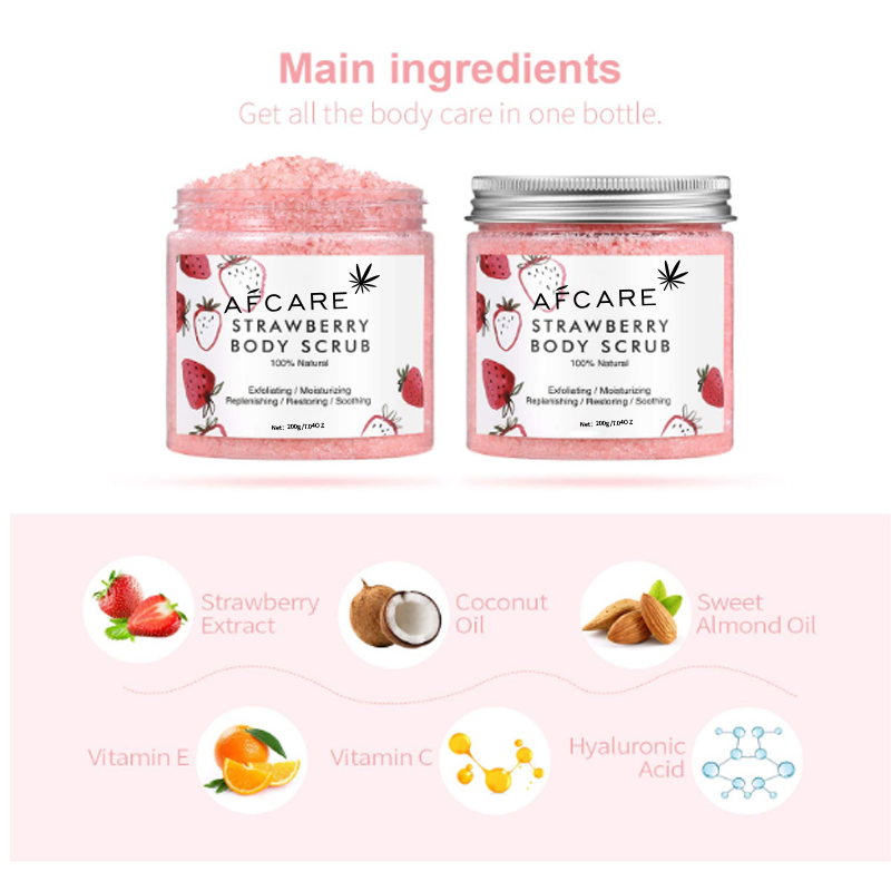 Brightening Skin Anti Aging Brighten Moisturizing Exfoliating blue Collagen Body Scrub Ingrown Hair Body Scrub Slimming Body Scrub Recycled Body Scrub