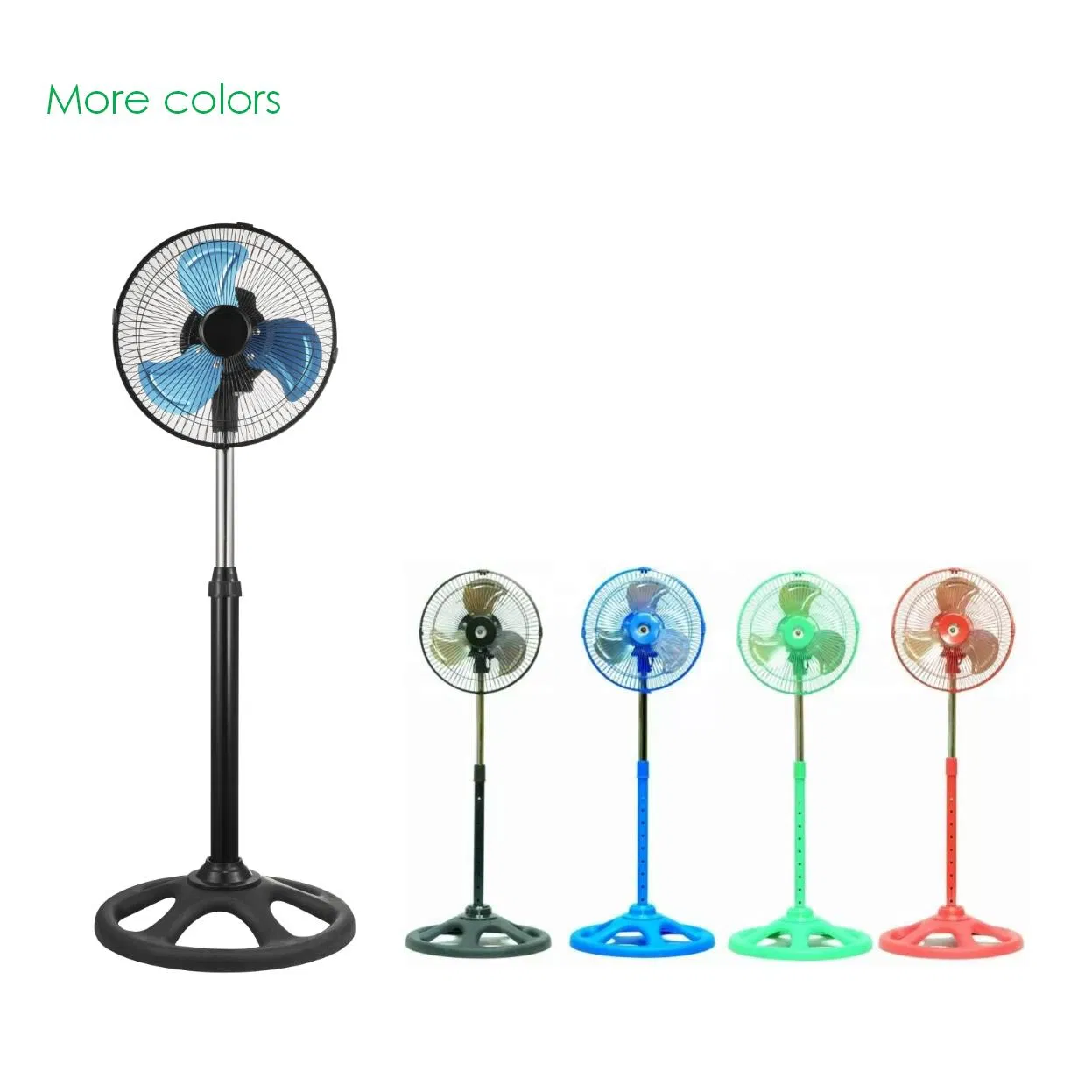 10inch 2800rpb Full Plastic Pedestal Fan High Speed Standing Fan