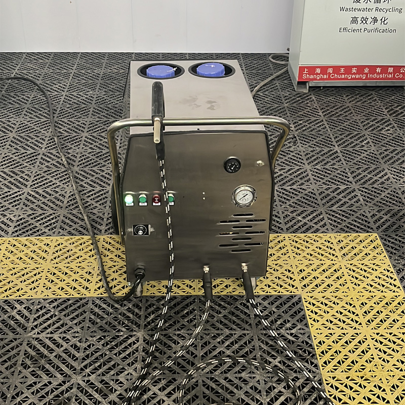Dual Gun Steam Cleaner Supports Dual Person Simultaneous Operation One Click Switch for Wetdry Modes Doubled Efficiency and High Flexibility
