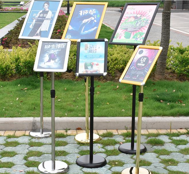 Adjustable Sign Display Holder A3/A4 Clip Frame Poster Stand