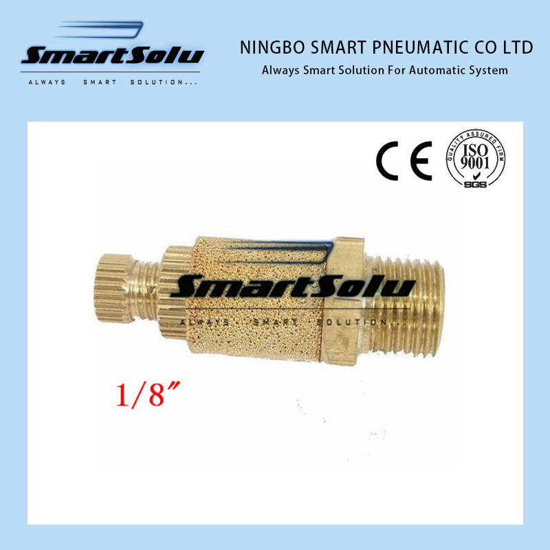Пневматический глушитель выхлопа воздуха из бронзы