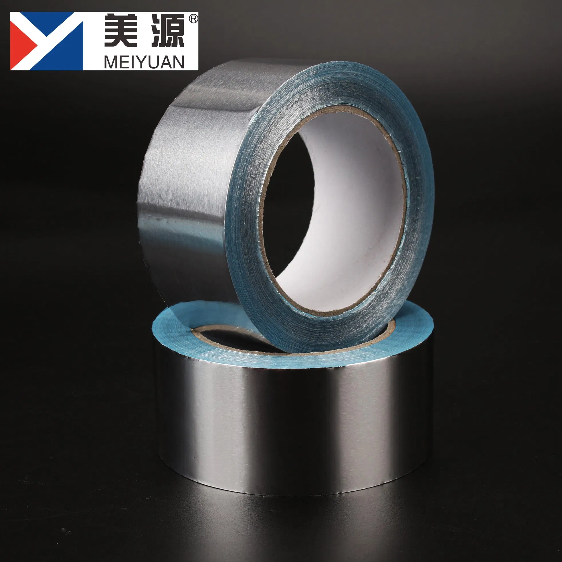 Meiyuan Waterproof Cold Weather Aluminum Foil Duct Tape with Blue PE Liner