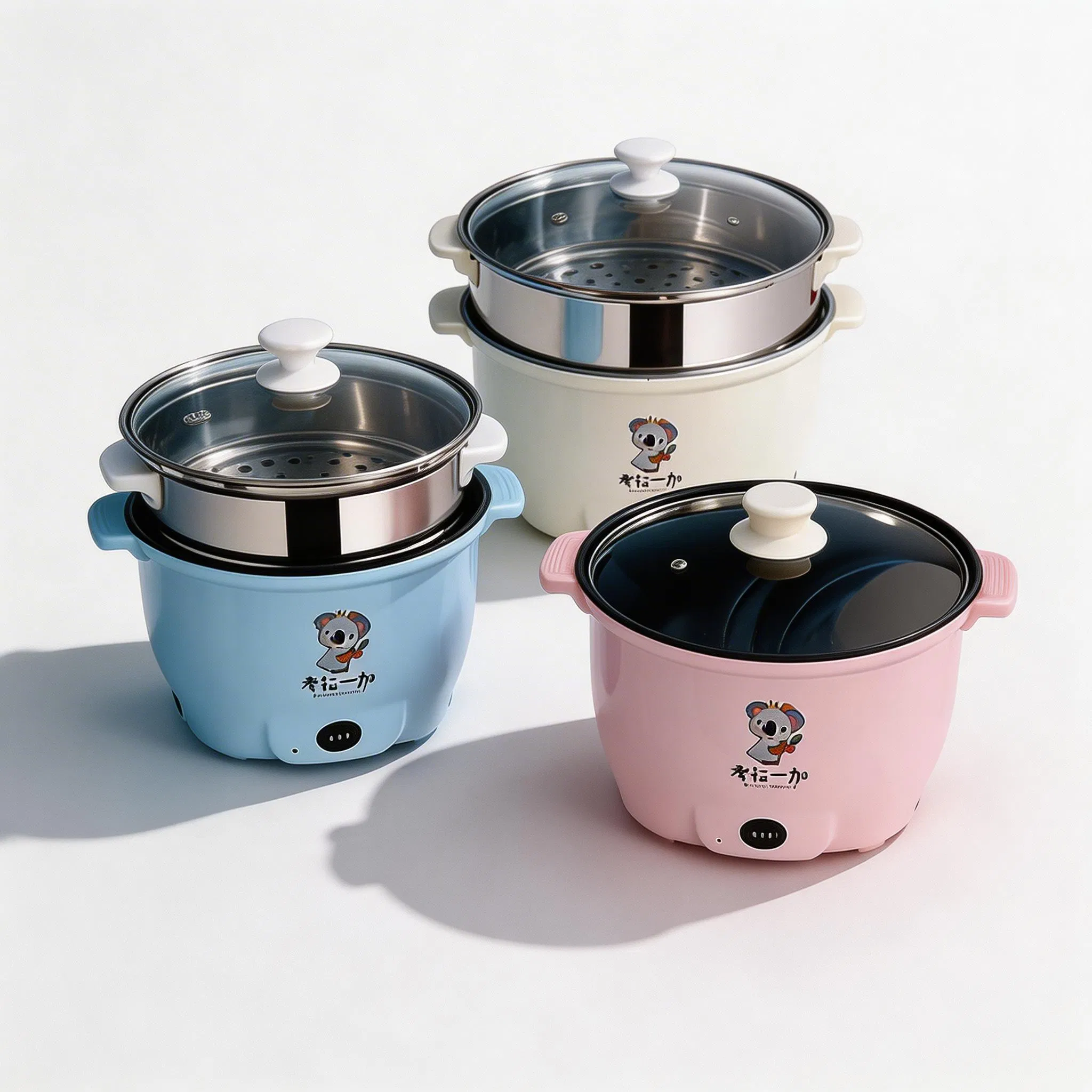 Home Kitchen Appliance Mini Portable Electric Non-Stick Hot Pot 3-in-1 Multi-Function Cooker Cooking Pot for Hot Pot, Stew, and Boiling
