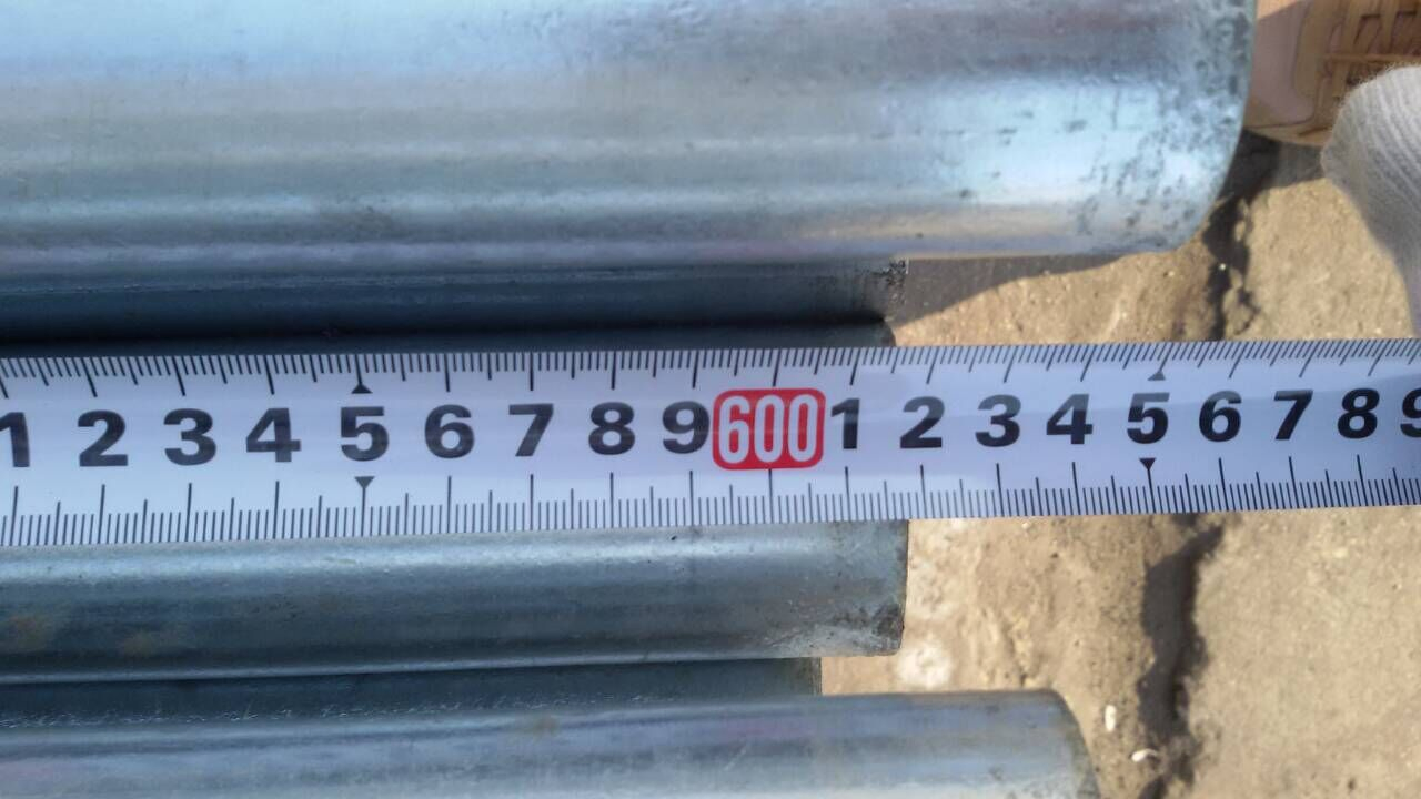 Q235 Q345 Galvanized Iron Manufacturer Hot DIP Galvanized Steel Pipe Round Tube