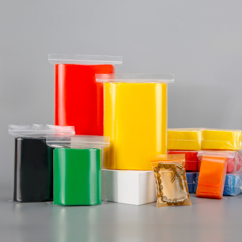 15 X 20 Cm (5.9 X 7.8") 50 Microns Packaging PE Reusable Zip Lock Plastic Zipper Self Sealing Packing Bags
