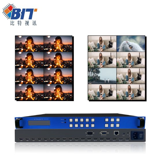 HDMI матричный коммутатор 8x8 с масштабатором 4K