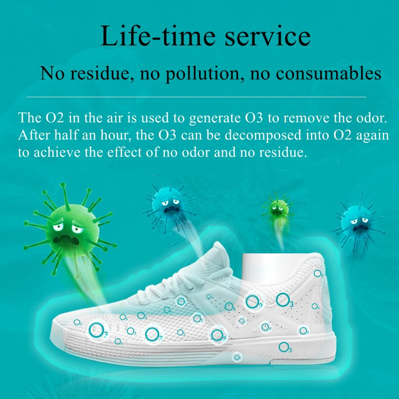 Warm Air Mute Shoe Dryer for Foot Odor