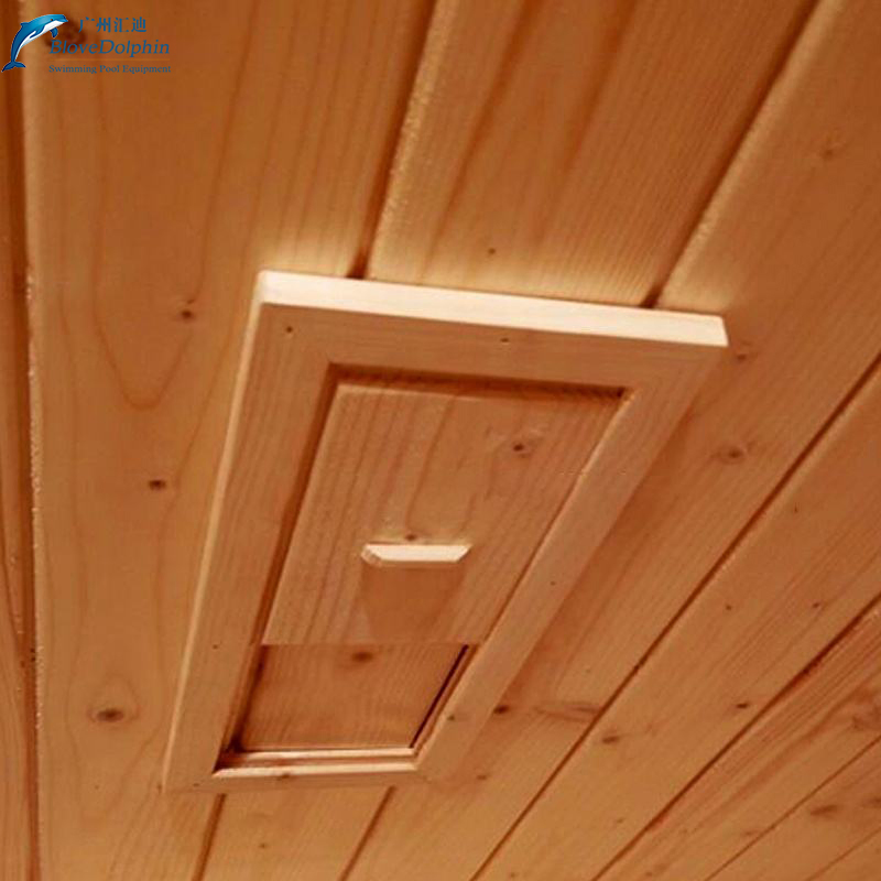 Sauna Ventilation Window Wooden Sauna Steam Exhaust Fan Ventilation Window