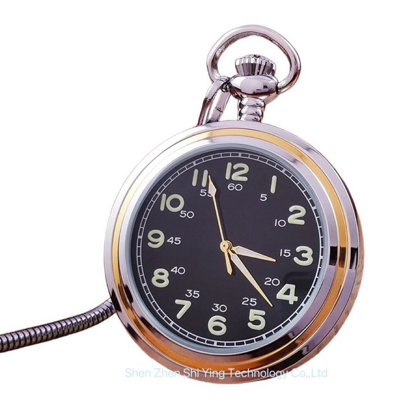 Best China Self Wind Mechanical Pocket Watch with Chain