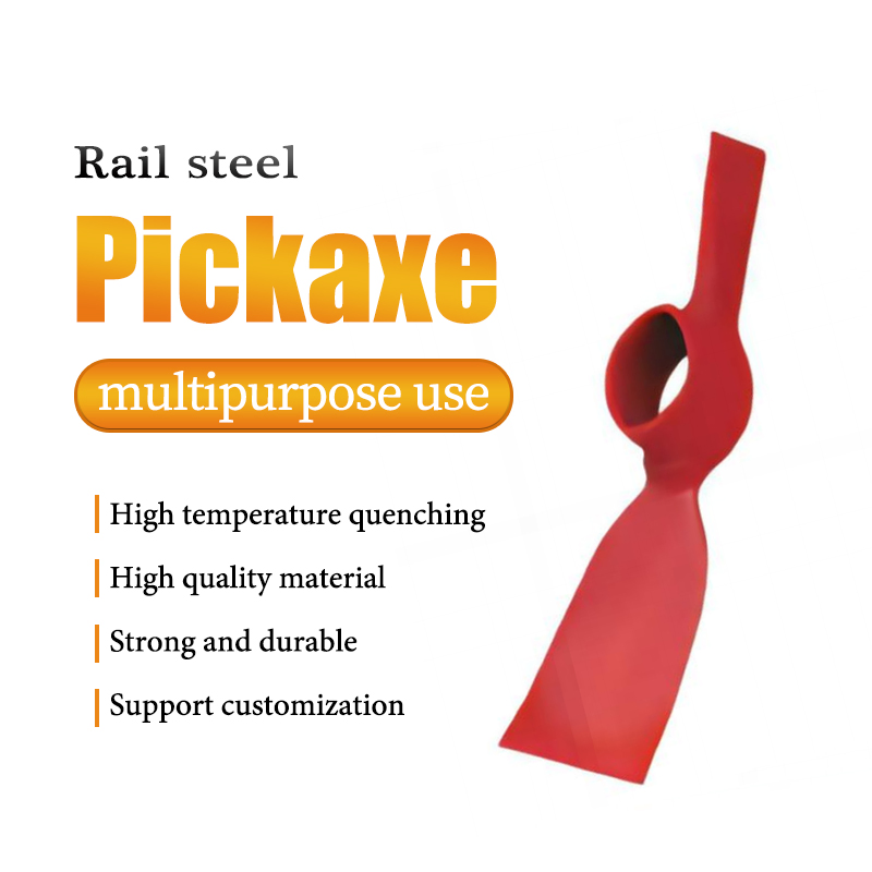 Steel Digging Tool Pickaxe Mattock Pickaxe for Camping Fiberglass