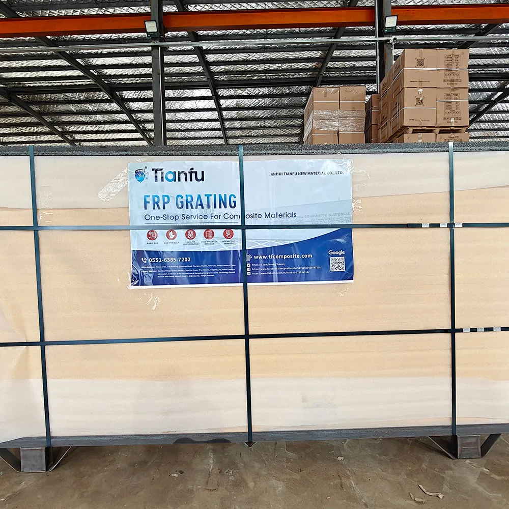 Fiberglass Grating Fiberglass Molded Grating for Chemical Plants Walkways Stairs Construction Industrial Fiberglass Grating Manufacturer Custom Grating