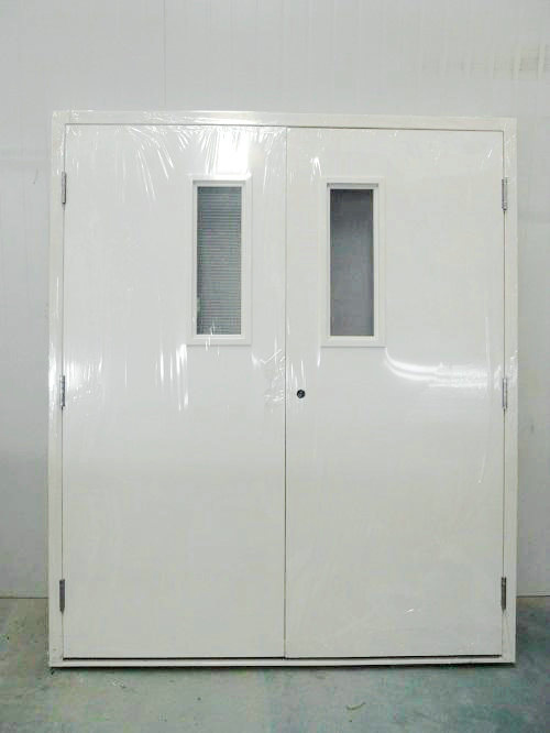 Low Price Fire Door with View Glass on Hot Sale (CHAM-SD02)