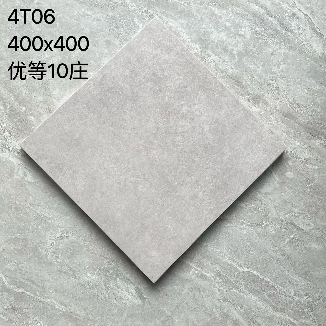Waterproof Polished Porcelain Marble Tile 400X400 Marble Ceramic Tiles