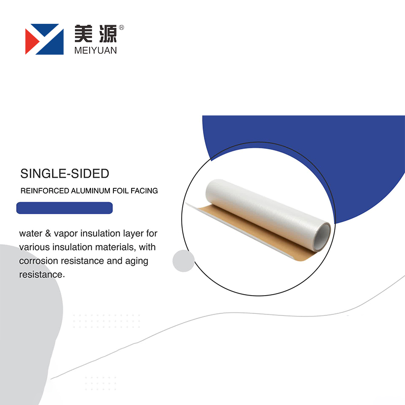 Building Materials Wholesale Flame Retardant Glass Fibre Aluminum Foil Reflective Insulation Facing