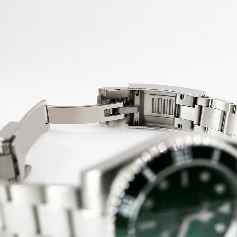 Designer OEM Watch 40mm 904L Stainless Steel Green Mechanical Openwork Men's Watch