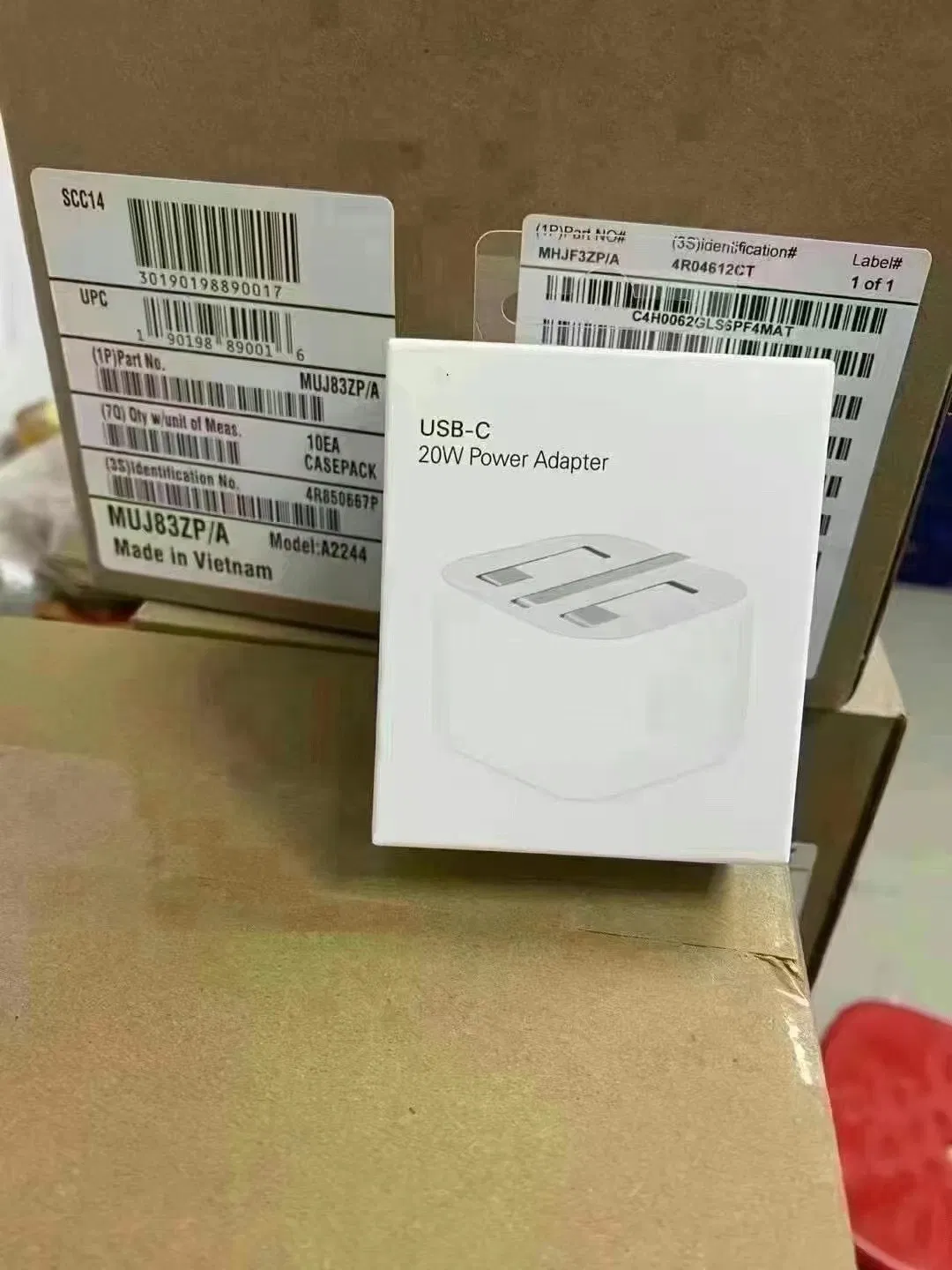 Pd 20W USB C Fast Phone Charger Adapter UK Plug