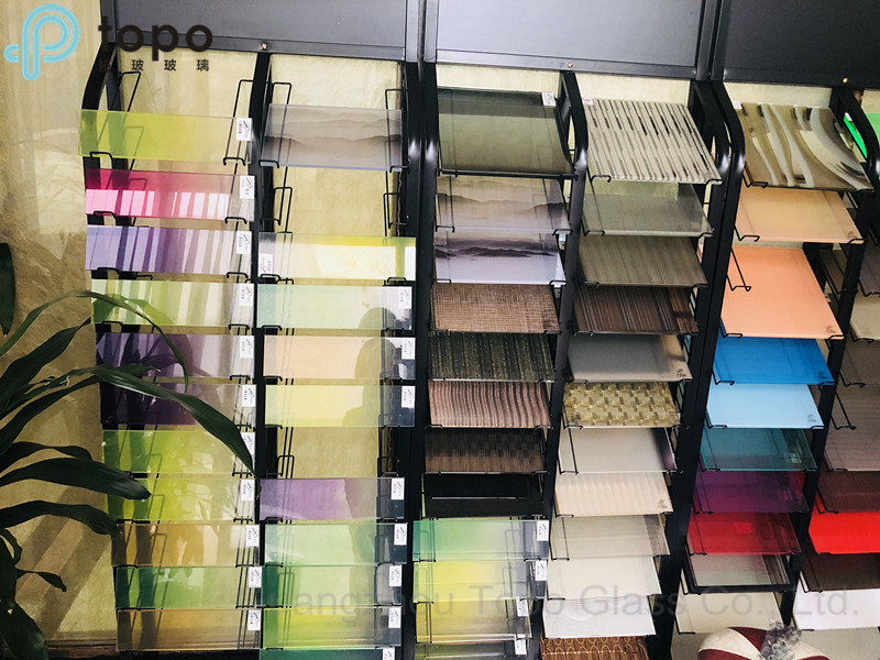 Tinted Red Gradient Laminated Glass with Best Quality (LG-TP)